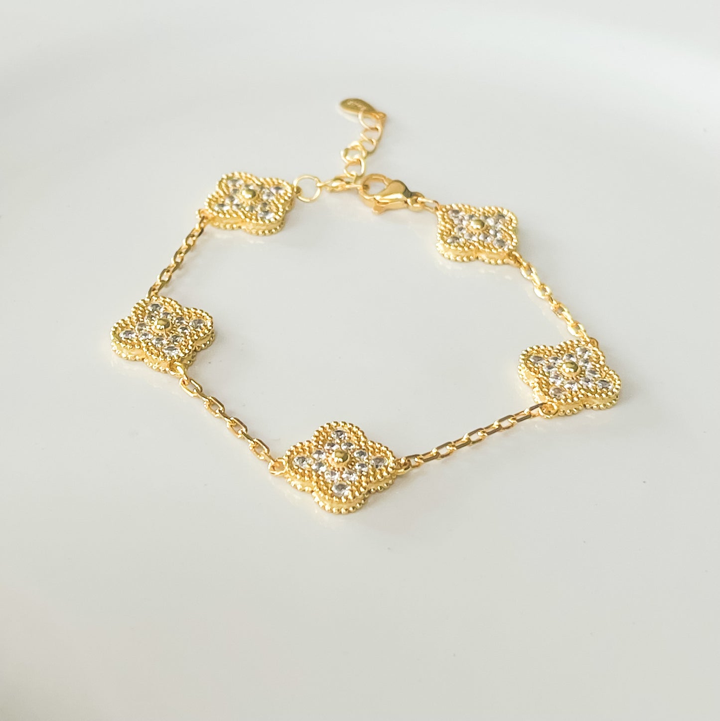 Brazalete Clover 925