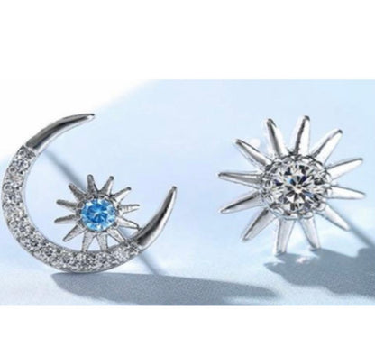 Aretes Sol Luna