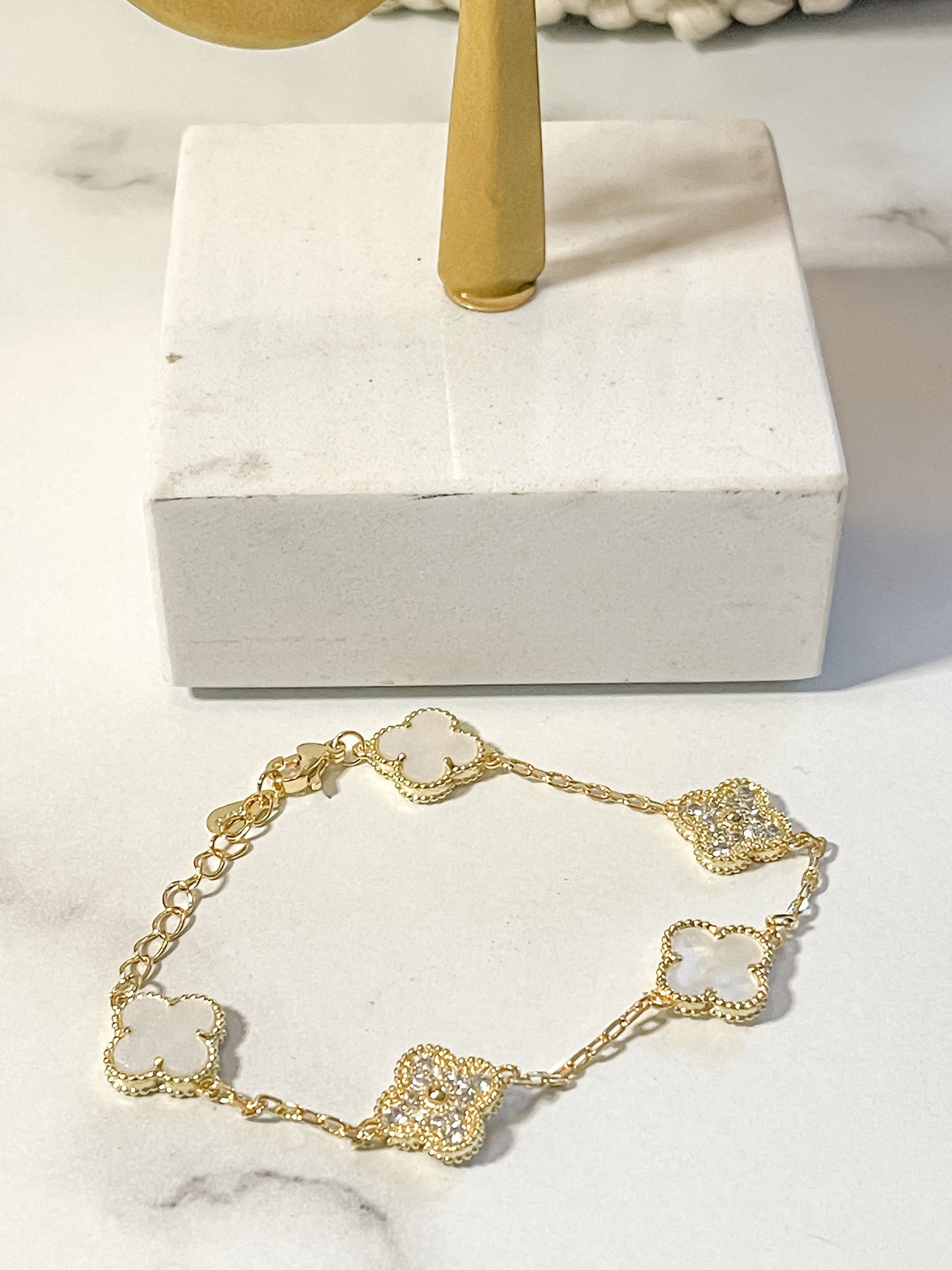 Brazalete Clover 925